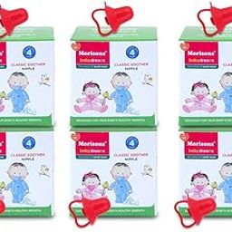 Morisons Baby Dreams Classic Soother Nipple (Pack of 6)-image-88