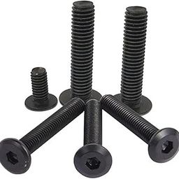 Rely®⇒VP INDUSTRIES (Pcs-15) M8x25 mm JCB Allen Head Furniture Screw Fastener Bolts | Furniture Bolt Crib Bunk Bed Furniture Cot, Barrel Bolt | Allen JCB Screw High Tensile Alloy Steel 10.9 Grad-31