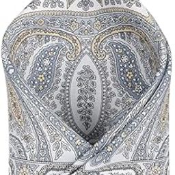 Men White Print Party Pocket Square-image-100