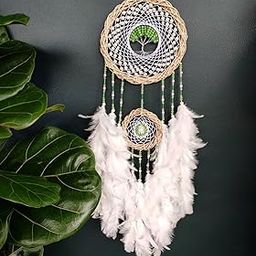 UVID Two Ring Life of Tree Dream Catcher for Home Decor,Wall Decor-image-89
