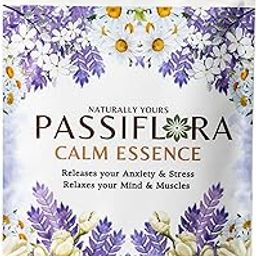 Passiflora Calm Essence Herb Tea | 100% Natural Herbal Tea Blend for Stress Relief & Relaxation | Lavender Chamomile Blue-Pea Ashwagandha Lemon-Balm Blend | 30+ Servings-image-12