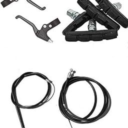 Nanak Bicycle Two Lever, Cable Wire and Break Shoe Front and Rear-picture-14
