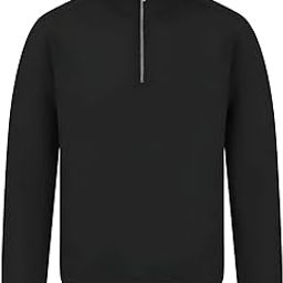 Regular Fit Men's Half Zipper Sweat Shirt|Full Sleeve Boys Half Zipper Hoodie|Winter Wear for Unisex Hoodie-image-86