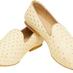 Men's Medallion Embroidered & Sequinned Jutti| Ethnic Juttis and Mojaris-image-27