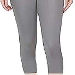 Slim Fit Stretchable Cotton Capri Leggings for Women 3/4 Mid-Rise Cropped Leggings |Wide Elastic Yoga Leggings | Workout Tights | Three Fourth Leggings Women for Gym, Running |Size XS- 3XL |-image-85