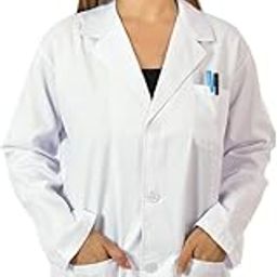 Unisex Lab Coat | Poly Cotton Medical Apron | 3 Pockets Apron Lab Coat | Uniform for Doctors & Medical Students |-14