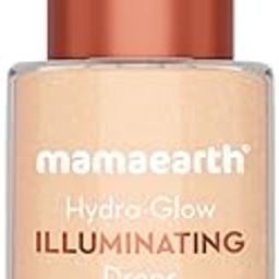Mamaearth Hydra-Glow Illuminating Drops With Vitamin C & Hyaluronic Acid - 15Ml | All Skin Type Multi-Purpose Primer Drops |Light Moisturizes Skin | Gives Non-Greasy Dewy Finish-20