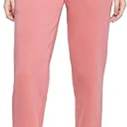 cantabil Pink Solid Fleece Regular Fit Trackpant for Women | Pink Track Pants for Women | Winter Wear Regular Fit Trackpants for Ladies (P_LTRP00021_DarkPink)-picture-35