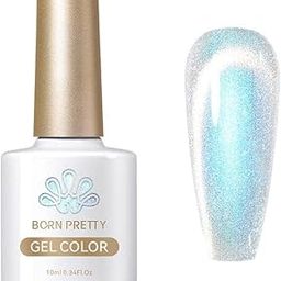 BORN PRETTY 10ml Magic Cat Magnetic UV Nail Gel Polish from BELLE GAGA Semi-Transparent Aurora Crystal Cat Eye Gel Nail Supplies for Professionals (56819-4)-image-82
