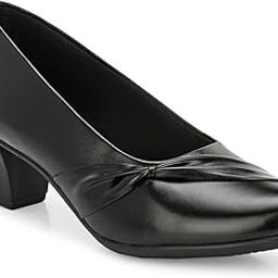 Women's Black Heel Bellie-32