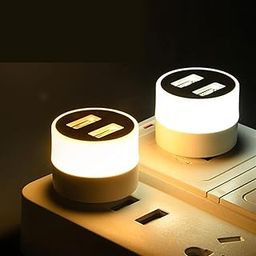 Niyanta Mini 2 in 1 USB Holder Port with Lamp| Portable Home Lights| Led Light with Double USB Charging Port| Mini USB Plugin Lamp| Laptop Light/Desktop Reading Light with Data Cable Protector (2)-image-17