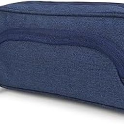 Wooum Big Capacity Pencil Case Pouch Bag Pen Boxes for Girls Boys Supplies for College Students Middle High School Office Large Storage (Navy Blue)-picture-32
