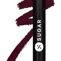 SUGAR Cosmetics Matte as Hell Crayon Lipsticks for Women | Lasts Up To 8+ Hours | Lip Crayon with Sharpener | 2.8gm - 24 Rachel Berry-image-1