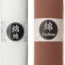 Fashion Hijab Scarf Pack of 3, White Black and Brown Colours-image-84