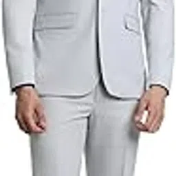 peter england Men's Polyester Blend Two Piece Suit-Dress Set-picture-27
