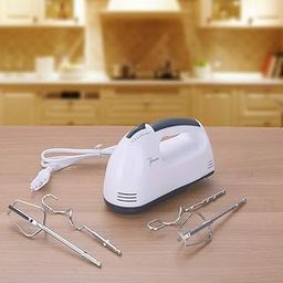 Galaxy Electric Hand Mixer with Stainless Steel Attachments, 7 -Speed, Includes; Beaters, Dough Hooks-picture-19