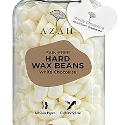 Azah Heart-Shaped Hard Wax Beans for Women - White Chocolate | Stripless Wax for Arms, Underarms & Legs | Full Body Hair Removal | Fast-Melting & Mess-Free | For All Skin Types | 300 gm-image-50