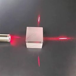 Beam Splitter Cube, Optical Glass Prism Ratio 50:50 Spectrome Science, size 20mm-20