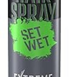 Set Wet Hair Spray 200ml| For Men & Women| Extreme, Long-lasting Hold| With Soy, Rice & Oat Protein| UV Protect| SLS & Paraben Free| Quick Styling| Non-Sticky| Natural Shine-82