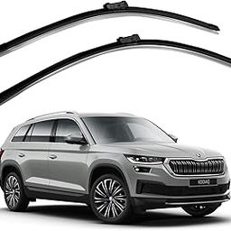 Oshotto Frameless (O.E.M Type) Wiper Blades Compatible with SKODA KODIAQ (26" / 21")-28