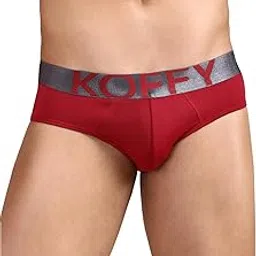 koffy Tactel Microfiber Elastane Brief with Moisture Mobility Features-picture-10