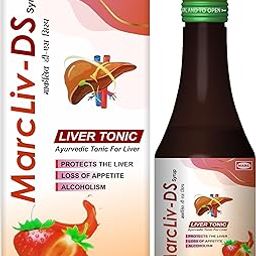 Marcliv-DS Syrup 200ml | Ayurvedic Liver Tonic for Liver Detox & Protection | Helps with Loss of Appetite & Alcohol Recovery | 100% Herbal Formula-image-80