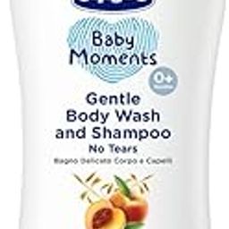 Chicco Baby Moments Gentle Bodywash & Shampoo with Oats Extracts & Apricot, 500ml |Head-to-Toe | No Tears Formula | Moisturized Skin & Hair | Dermatologically Tested | Parabens & Phenoxyethanol Free-15