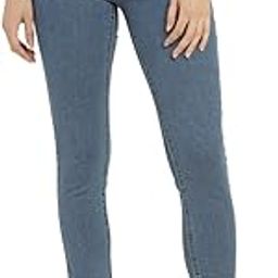 Women's 711 Skinny Mid Rise Blue Jeans-image-52