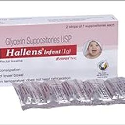 Hallens Suppositories (Hallens Infant (1g) (1-2 years))-image-75