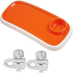 CALANDIS™ Baby Stroller Tray Professional Stroller Dinning Plate for Baby Kids Orange | Cup Holders & Snack Trays | Stroller Accessories | Strollers & Accessories-11