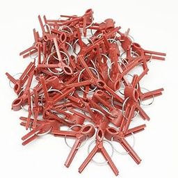 50PCS Grafting Clip Gardening Tool For Cucumber Egg Watermelon Round Mouth Flat Mouth Anti-fall Clamp-image-9