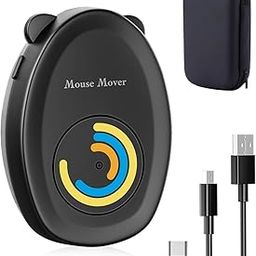 Artusi Mouse Jiggler Undetectable, Mouse Mover,for Bluetooth Mouse, Wireless Mouse,Computer,Laptop Pc Mouse,Undetectable & Noiseless Jiggler Simulates Realistic Movement (Black)-image-36