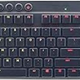 CASEDAO Keyboard Cover Skin for Logitech G815 RGB Mechanical Gaming Wired Keyboard, Logitech G915 Wireless Mechanical Gaming Keboard,Logitech G815 G915 Gaming Keyboard Protector-Clear-0