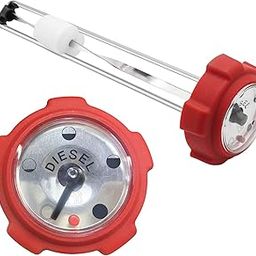 Fuel Gauge Gas Cap for John Deere Diesel 330 332 430 Lawn Garden Tractor AM143250 AM101282-image-43
