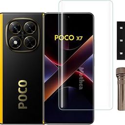 Mothca Advanced UV Tempered Glass for Poco X7 – Premium 9H Hardness, Full Edge-to-Edge Coverage, Crystal HD Clarity, UV Glue with Easy Installation Kit (Pack of 1)-image-54