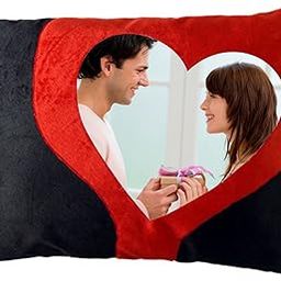 Mojolo Personalized Rectangle Pillow Cushion Cover with Filler-image-49