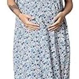 Women Maternity or Feeding Nightgown Soft and Comfortable Nighty Pure Cotton-image-96