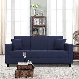 CASASTYLE 3 Seater Brace Fabric Sofa Set (Blue)-image-49