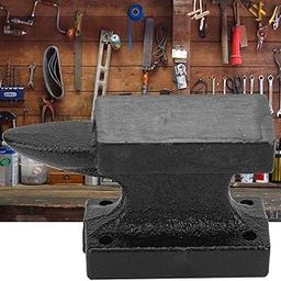 Blacksmith Anvil, Iron Anvil, High Hardness, Extra Large Feet Durable for Metals Blacksmith Workshop Home-image-32
