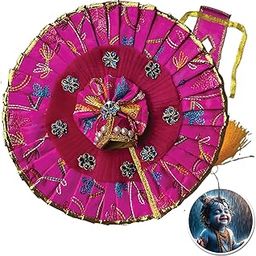 Laddu Gopal Ji Poshak with Magnet Sticker | Kanha Ji Dress | Gopal Dev Vastra for Bal Gopal | God Krishna Outfit (1)-image-8