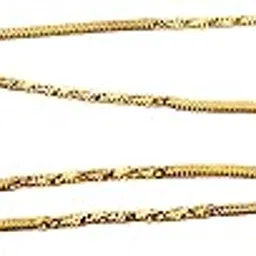 1 Gram Gold Plated Chain (Length-21 inch) (MG220)-image-95
