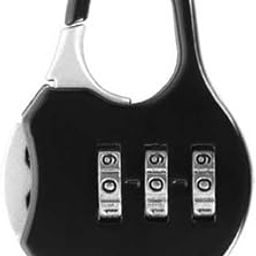 QUIRA 3-Digit Combination Lock, Resettable Security Padlock for Lockers, Multiple Colours-image-4
