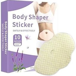 BRYFER Body Shaper Belly Slimming Stickers Pack of 10 in Beige for Waist and Abdomen Fat Burning and Tightening Korean Wonder Patch-image-26