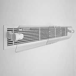 Witforms Central Adjustable AC Air Deflector – Universal Fit for Central AC Registers & Grilles (60–110 cm), Transparent, 360° Rotatable, No-Drill Installation, Year-Round Comfort-17