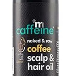 mCaffeine Coffee Hair Oil for Hair Fall & Hair Growth | Powered with Redensyl, Argan Oil & Coffee Oil for Root Stimulation & Hair Fall Control | Lightweight & Non Sticky - 200ml-0