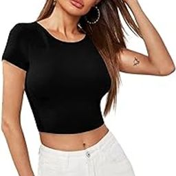 Crop Tank Top with Short Sleeve.-image-51
