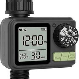 DRIOSE® Drip Irrigation Automatic Water Timer for Plants || Digital Timer Child Lock Feature Programmable || Garden Lawn Hose Faucet System Auto & Manual Mode || Home Garden, Balcony, Terrace Plants-52