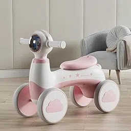 COZIESS Balannce Bike with Headlight- Lightweight & Modern Design | Toys for 1 Year Old Boy & Girl- Safe, Easy Build Toddler Bike, First Birthday Gift- Baby Toys 12-18 Months, Non-Slip Wheels-image-39