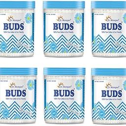DR. MOREPEN BUDS 100% Pure Cotton & Eco-Friendly Earbuds - 100 Cotton Buds Pack of 6-picture-9