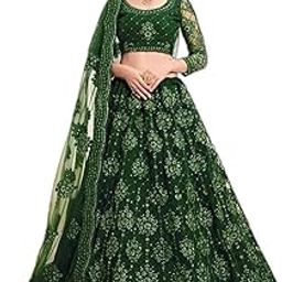 Women's Silk Semi-stitched Lehenga Choli With Dupatta-picture-33